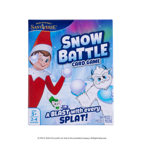 Elf on the Shelf Santaverse Snow Battle Card Game - Christmas Family Fun Elf on the Shelf Santaverse Snow Battle Card Game - Christmas Family Fun