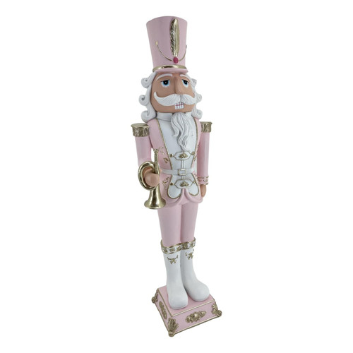 67cm Pink & White Nutcracker - Festive Christmas Decor 67cm Pink & White Nutcracker - Festive Christmas Decor