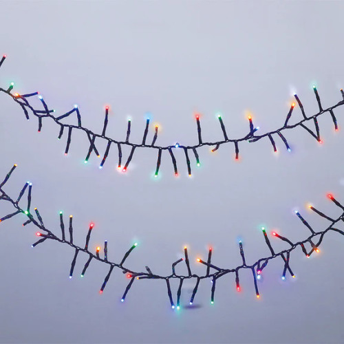 500 LED Connectable Cluster Light 6.5m Multicolour - Holiday Decor Lights 500 LED Connectable Cluster Light 6.5m Multicolour - Holiday Decor Lights