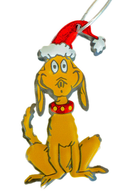 Max the Dog - Grinch Themed Metal Tree Hanger 10cm Max the Dog - Grinch Themed Metal Tree Hanger 10cm