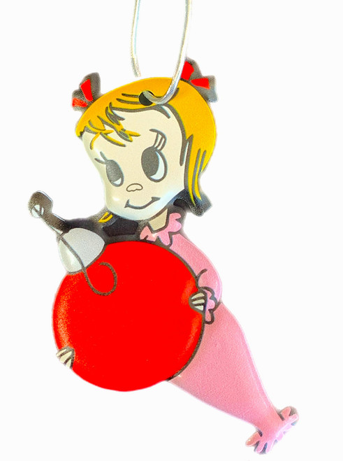 Cindy Lou Grinch Metal Tree Hanger - 10x7cm Holiday Ornament Cindy Lou Grinch Metal Tree Hanger - 10x7cm Holiday Ornament