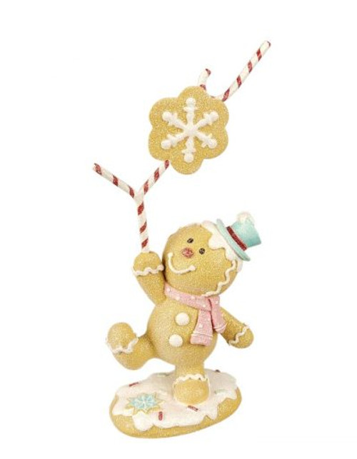 11x7x26cm Gingerbread Boy with Sign - Christmas Holiday Tree Ornament 11x7x26cm Gingerbread Boy with Sign - Christmas Holiday Tree Ornament