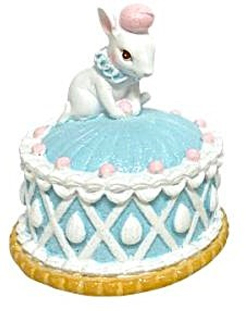 11cm Blue Cherry Hat Mice Baking Set - Festive Christmas Decor 11cm Blue Cherry Hat Mice Baking Set - Festive Christmas Decor