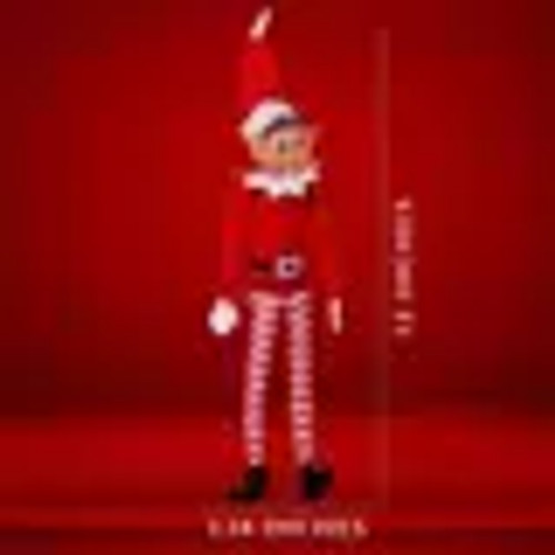 Cheeky Plush Boy Elf - Christmas Holiday Decor Cheeky Plush Boy Elf - Christmas Holiday Decor