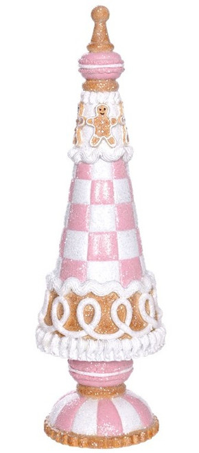 50cm Pink Macaroon Tabletop Tree - Festive Christmas Decor 50cm Pink Macaroon Tabletop Tree - Festive Christmas Decor
