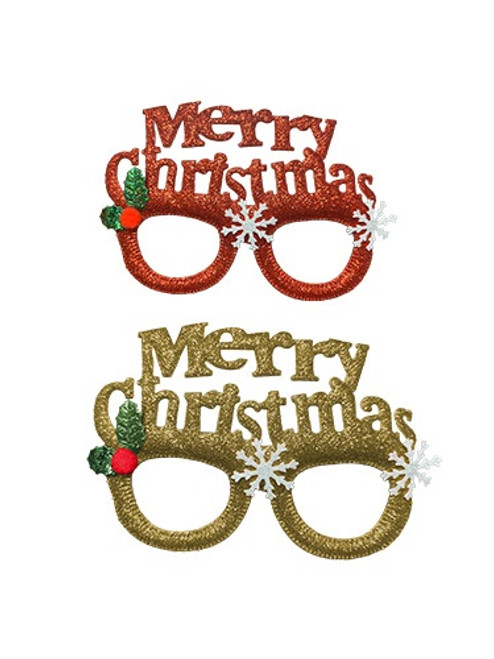 XMAS GLASSES - GLITTER STYLE XMAS GLASSES - GLITTER STYLE