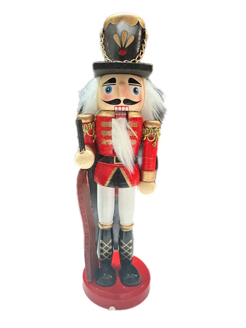 Nutcracker - RED & GOLD - RIFLE 20cm Nutcracker - RED & GOLD - RIFLE 20cm