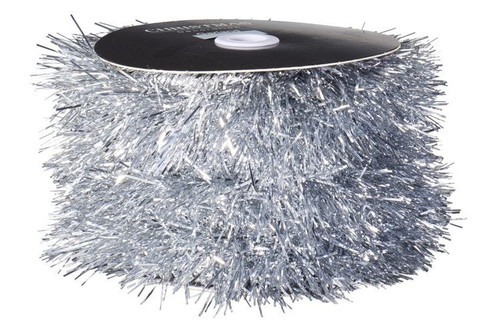 Tinsel On Roll 10M Silver