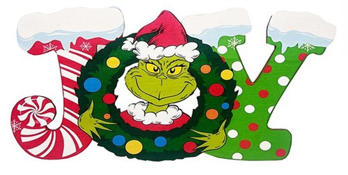 Green Monster “JOY” Car Door Magnet