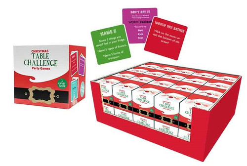 Christmas Game - Card Table Game