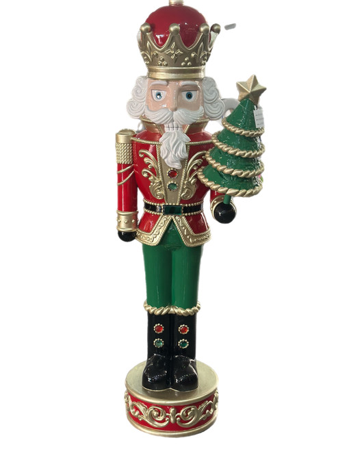 Nutcracker - Lifesize with Christmas Tree 170cm