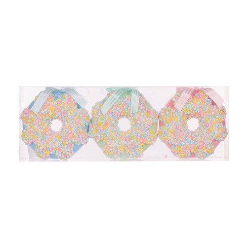 Sprinkle Pastel Donuts - 3 Pack