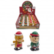 Christmas Toy Wind-Up Walking 2 Asst
