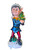 Elf Statue - BLUE Lights and Sound. 93cm *35cm *34cm