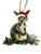 Kangaroo Joey - Christmas Tree Ornament - 11cm