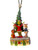 Grinch Christmas Ornament - 9-10cm - Tree with Max and Cindy Lou