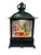 Lantern - SANTA WITH SACK & TREE 21*15*8cm