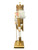 Nutcracker - Traditional GOLD STAFF 38cm