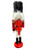 Nutcracker - RED & GOLD Holding Sword 30cm