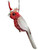 Galah - Bristlebrush Christmas Ornament - 7-9cm