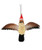 Kookaburra with Wings - Bristlebrush Christmas Ornament - 15cm