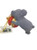 Koala with Santa Hat - Resin Tree Ornament - 8-10cm