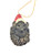 Echidna with Santa Hat - Resin Tree Ornament - 10cm