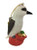 Kookaburra with Santa Sack - Resin Tree Ornament - 10-12cm