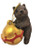 Wombat on Bauble - Resin Tree Ornament - 8-10cm
