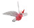 Galah with Wings - Bristlebrush Christmas Ornament - 15cm