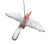 Galah with Wings - Bristlebrush Christmas Ornament - 15cm