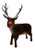 Rudolf Red Nose Reindeer - Large 23cm