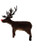 Rudolf Red Nose Reindeer - Large 23cm