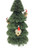 Christmas Decoration - Large Tree with 3 x Koalas & 1 x Kookaburra 30cm