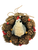 Christmas Pinecone Wreath with Fairy Penguin 15cm