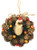 Christmas Pinecone Wreath with Kookaburra 15cm