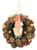 Christmas Pinecone Wreath with Major Mitchell 15cm