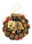 Christmas Pinecone Wreath with Wombat 15cm