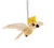 Hanging Ornament with Wings - Cockatoo