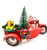 Christmas Motorbike - Red - 20cm