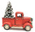 Red Christmas Jelopy - 20cm