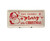 Christmas Serving Plate "Have Yourself A Merry Little Christmas" 31 x 15cm