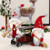 Elves & Gnomes - Red Christmas Gnome Boy with Broom 27cm