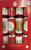 Christmas Crackers Bonbons Red/White 8 Pack