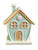 Gingerbread House - Blue Mini LED 16cm