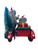 Aussie Christmas Red Motorbike with Sidecar - 20cm