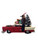 Car - Christmas Aussie Red Sedan with Kookaburra - 26cm