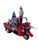 Christmas Aussie Red Tuk Tuk - 26cm