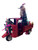 Christmas Aussie Red Tuk Tuk - 26cm