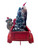 Christmas Aussie Jelopy Red Truck - 20cm